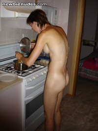 I enjoyed cooking naked all weekend. What do they say about being barefoote...