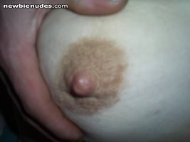 a freshly sucked nipple Mmmmmmm