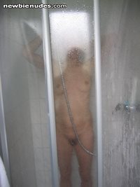 taking a shower - comments and pms welcome, please ckeck out our other pics...