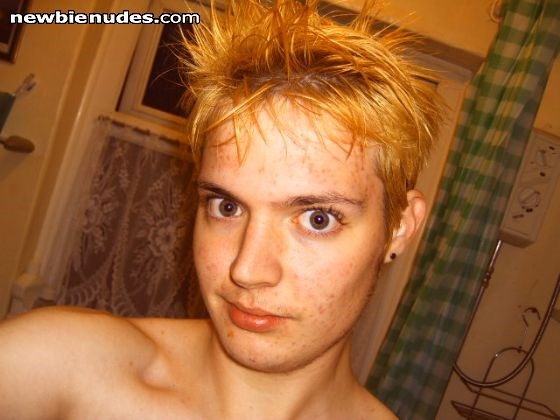 Just my face, no nude photos on this pc, I'm not really ginger lol, I'm dark haired naturally