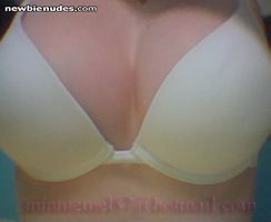 My white bra   duh!