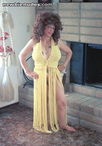 Angel in her Yellow Fringe Dress. Read the story about her in this in her  ...
