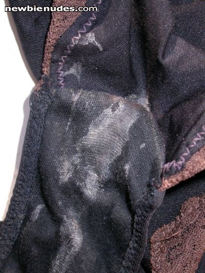 I think my girlfriend was feeling incredibly horny yesterday...on this evidence!