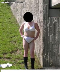 another one of our outdoor pics,, any ladies wanna join me for a outdoor sh...