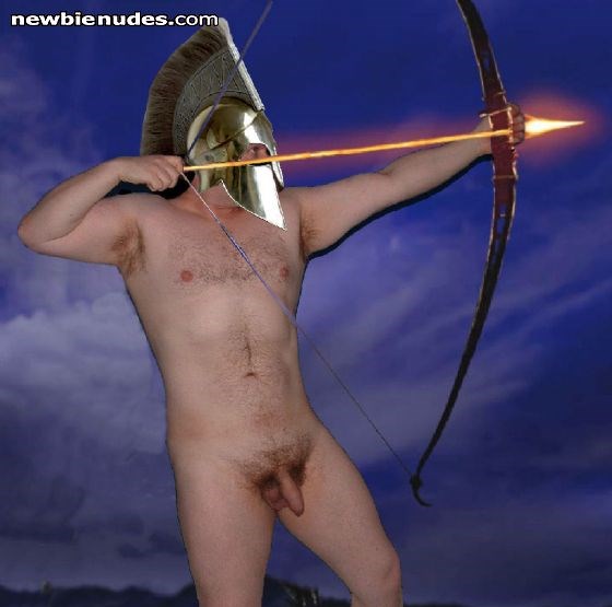 I borrowed this arrow from cupid, I'm trying to hit a sexy NN girl ... I wonder who?