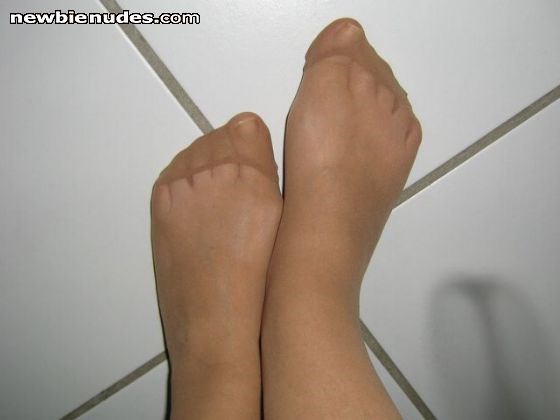 Die Nylonfüsse meiner Schwiegermutter sind einfach Klasse