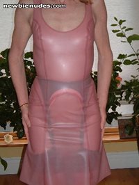 My rubber dress