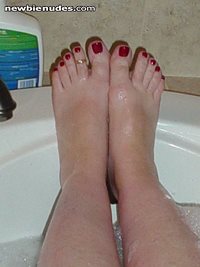 Suck my toes?