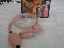 its arrived yippee, my new pussy pump cant wait to try it out