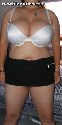 Short skirt, no undies and push up bra - is there any better combination?