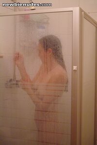 Taking a Shower, allmost done