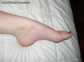 More of my sleeping teen g/f and her beautiful feet.