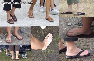 My collection of female feet at the Fair...this photo includes 65 sexy fema...