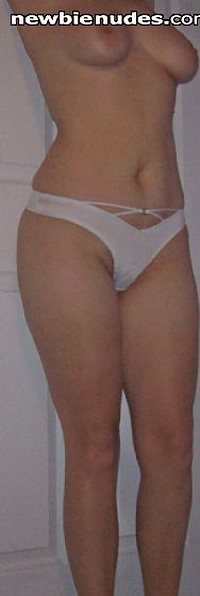 Don't you guys just love my cute little sexy white panties?