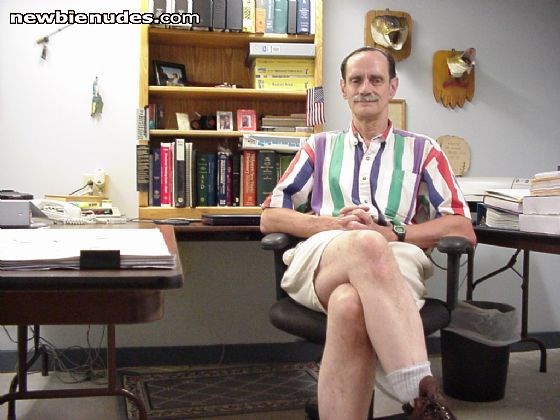 Me at the office, playing around with the digital camera.  When the big cat is away, the little snakes come out to play! lol