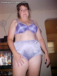 me in my purple mommy panties