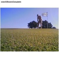 playing golf on a sunday day in new zealand, how thrilling to be naked on a...