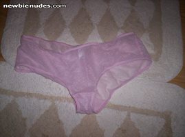 new mesh pink panties what do you think of them