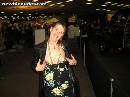 flashing for mardi gras beads at a local sex show this weekend