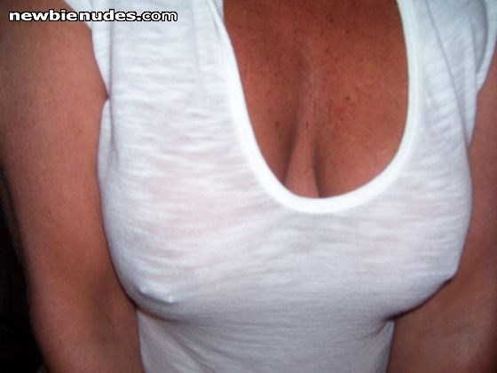 My baby wants to how you would rate her boobs... tasteful comments are welcome