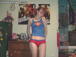 I'm Supergirl!    PM if you want a pair of my worn panties.