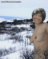 Ice Cold In Finland! -10c and nipples hard as rocks