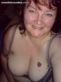 for all the guys that like my wife's cleavage - comments and pm please