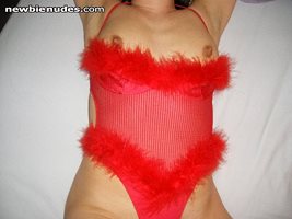 Hope you like my new red lingerie ... rate if you want to see more