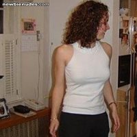 my wife in a tight shirt