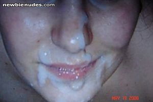 New Sticky facial. Luv to see your cum facials/ Trading on email if you wis...