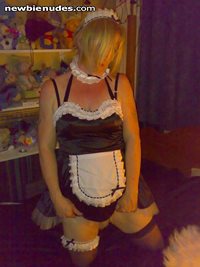 Maid for hire.  Will you let me look after your wants and needs?  Satisfact...