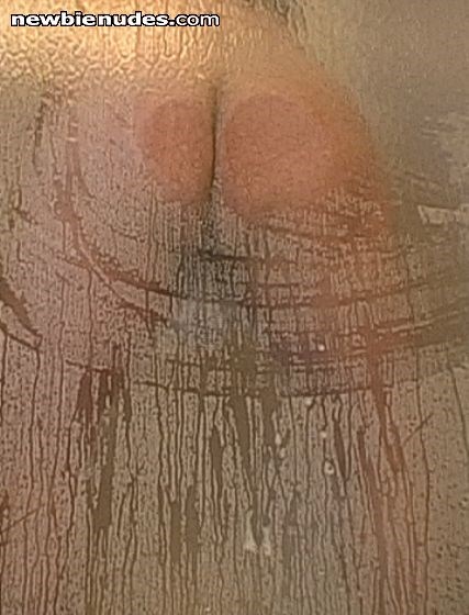 A nice hot shower to relax by.