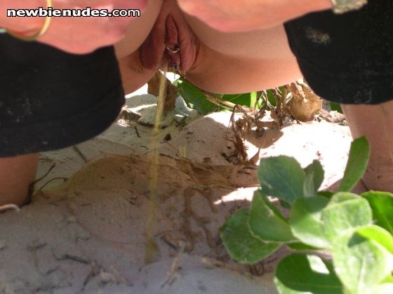 Letting go in he dunes