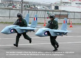 Just another example of how the British military cutbacks on equipment in A...