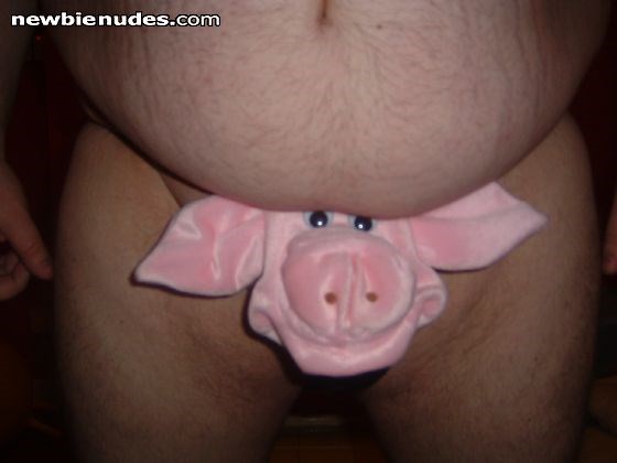 something that made me laugh, especially when you press the nose cos it oinks :)