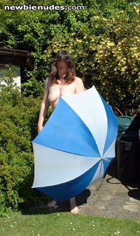What can I do with an umbrella when the sun's shining?