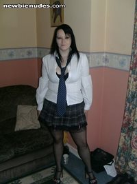 posing as a schoolgirl before being fucked