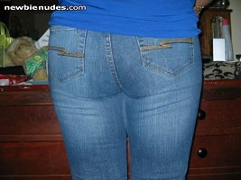 i know they're not nude but enjoy.  how does my ass look in tight jeans?