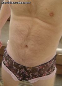Flowery knickers front