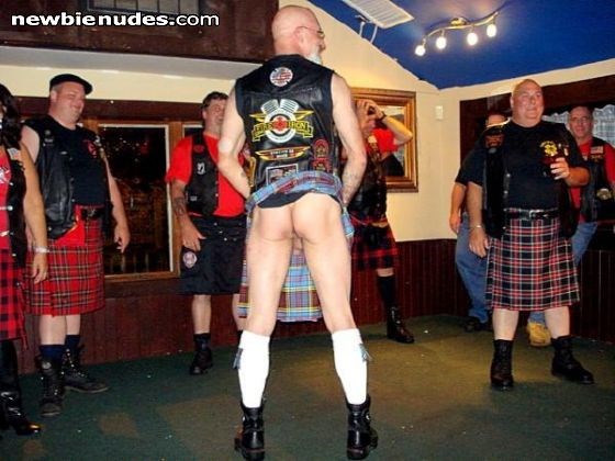 A man in a kilt is a man-and-a-half!