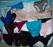 Here are some bra and panties of mine