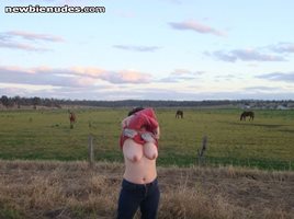 Wild horses could't drag me away from Show Your Tits Friday!