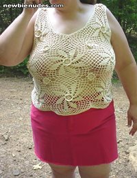 I love it when my wife wears see thru tops in public and her dark areola sh...