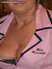 Horny Mature Wife available to young men for massage.