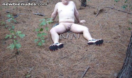 Me in a new spot in the woods