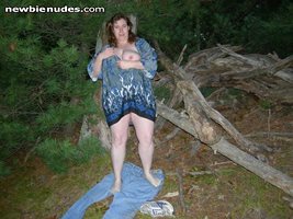 out having funn in the woods. coments frum all welcome