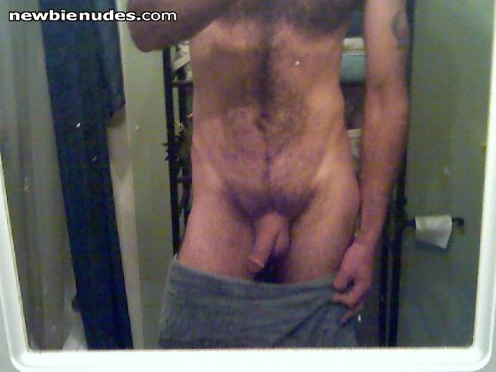 Just a few when I got out of the shower this morning.