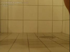 Me shower pissing in 2006 in my classmates place