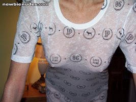 on her way to supermarket,,,i insist she wear this top,think any guys notic...