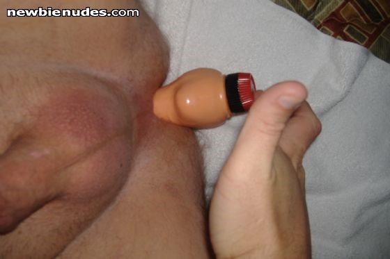 I got all 9" in there.  Made me shoot cum to the ceiling.
